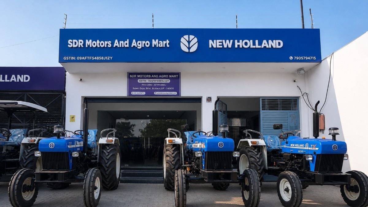 SDR Motors and Agromart dealership artwork